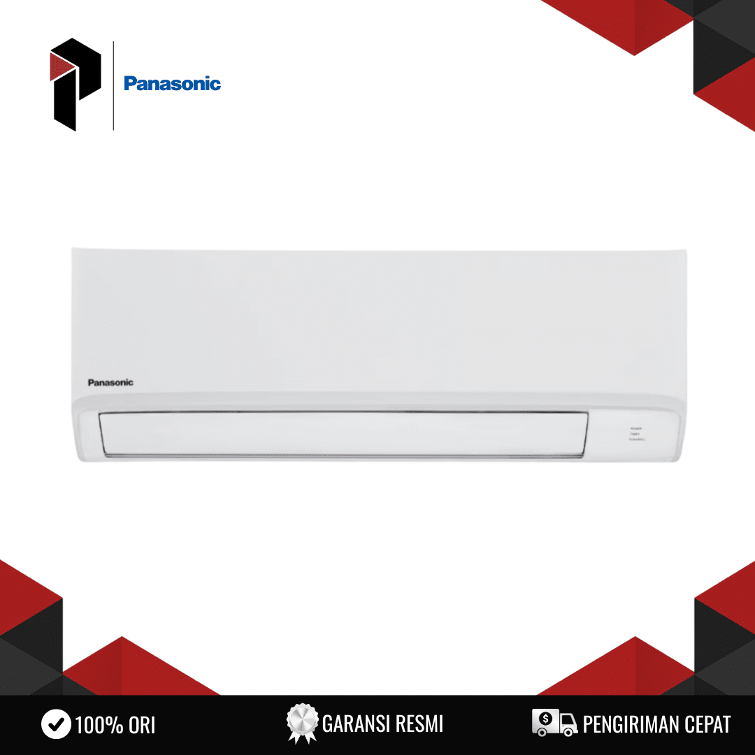 AC PANASONIC CS-YN5WKJ FR 1 PANASONIC AC Split 0.75 PK CS-YN7WKJ (Gentle Wind, Reliable Cooling) 7.000 BTU/h 560W R32 Eco Friendly Sleep Mode Timer Auto Restart Remote Control Infrared (IR) Garansi Resmi Compressor 3 tahun Sparepart 1 tahun - Image 1