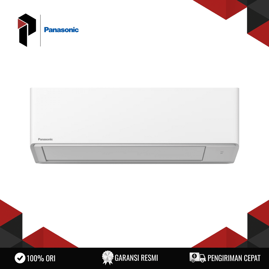 AC PANASONIC CS-YN9AKJ FR1 (1) PANASONIC AC Split 1 PK CS-YN9AKJ (Energy Saver, Steady Performance) 9.000 BTU/h 820W R32 Eco Friendly Powerful Mode Sleep Mode Timer Auto Restart Remote Control Infrared (IR) Garansi Resmi Compressor 3 tahun Sparepart 1 tahun - Image 1