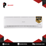 SHARP AC Split Inverter 0.5 PK AH-X6BEY (Fast Cooling, Energy Saving) 5.000 BTU/h 410W R32 Remote IR Garansi Compressor 10 th Sparepart 1 th