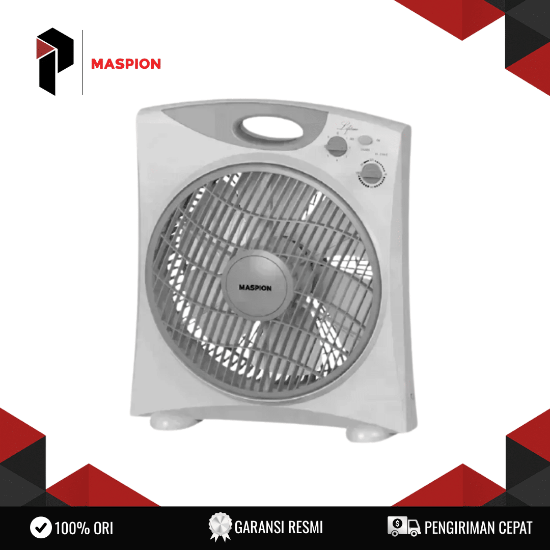 BOXFAN HRK 10 BIRD 595J FR 1 BOXFAN MASPION EX-2109T 10" (Turbo Airflow, 3-Speed Control) 45W 3 Speed Portable Handle Grill Safety Garansi Resmi - Image 1