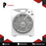 BOXFAN MASPION EX-2109T 10" (Turbo Airflow, 3-Speed Control) 45W 3 Speed Portable Handle Grill Safety Garansi Resmi - Image 2