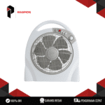 BOXFAN MASPION JF-2108 10" (Slim Design, Gentle Breeze) 45W 3 Speed Portable Handle Grill Safety Garansi Resmi