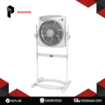 BOXFAN MASPION JF-2111RC 10" (Remote Control, Efficient Cooling) 45W 3 Speed Remote Control Infrared (IR) Portable Handle Grill Safety Garansi Resmi - Image 2