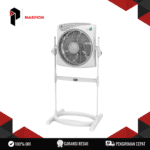 BOXFAN MASPION JF-2112S 10" (Silent Operation, Sturdy Frame) 45W 3 Speed Portable Handle Grill Safety Garansi Resmi - Image 2
