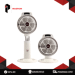 BOXFAN MASPION JF-2121S 10" (Durable Frame, Smooth Airflow) 45W 3 Speed Portable Handle Grill Safety Garansi Resmi