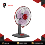Maspion Desk Fan EX-308 (Strong Breeze, Quiet Operation) 40W 12 Inch 3 Speed Oscillation Adjustable Tilt Garansi Resmi - Image 2