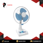 Maspion Desk Fan F-23D (Maximum Airflow, Quiet Operation) 95W 23 Inch 3 Speed Oscillation Adjustable Tilt Garansi Resmi