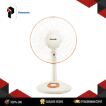Panasonic Desk Fan F-EK306-P2 (Strong Airflow, Low Noise) 37W 12 Inch 3 Speed Oscillation Adjustable Tilt Garansi Resmi
