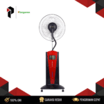 KANGAROO Misty Fan KG554 (Water Mist, Ice Tank, Low Watt) 120W Tangki Air 20L Swing Timer 3 Kecepatan Kebisingan 58 dB Garansi Resmi 1 Tahun
