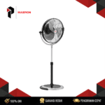 POWERFAN MASPION PW-1603S (Strong Airflow, Adjustable Swing) 55W 3 Speed Wall Fan Oscillation Grill Safety Garansi Resmi