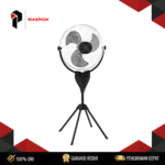 POWERFAN MASPION PW-1804 (Powerful Airflow, Large Room Coverage) 80W 3 Speed Wall Fan Oscillation Grill Safety Garansi Resmi - Image 2