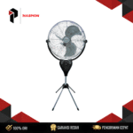 POWERFAN MASPION PW-1804 (Powerful Airflow, Large Room Coverage) 80W 3 Speed Wall Fan Oscillation Grill Safety Garansi Resmi