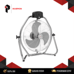 POWERFAN MASPION PW-1806S (Sturdy Stand, Adjustable Height) 80W 3 Speed Stand Fan Height Adjustable Oscillation Grill Safety Garansi Resmi