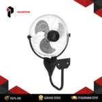 POWERFAN MASPION PW-2002RC (Remote Control, Wide Airflow Coverage) 95W 3 Speed Wall Fan Remote Control Infrared (IR) Oscillation Grill Safety Garansi Resmi - Image 2