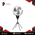 POWERFAN MASPION PW-2003RC (Remote Control, Wide Airflow Coverage) 95W 3 Speed Wall Fan Remote Control Infrared (IR) Oscillation Grill Safety Garansi Resmi - Image 2