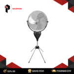 POWERFAN MASPION PW-2003RC (Remote Control, Wide Airflow Coverage) 95W 3 Speed Wall Fan Remote Control Infrared (IR) Oscillation Grill Safety Garansi Resmi