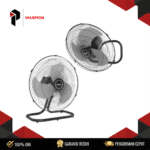 POWERFAN MASPION PW-450D (Industrial Airflow, Heavy Duty Motor) 200W 3 Speed Drum Fan Metal Frame Tilt Adjustable Grill Safety Garansi Resmi
