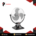 POWERFAN MASPION PW-459 (Industrial Airflow, Heavy Duty Motor) 200W 3 Speed Drum Fan Metal Frame Tilt Adjustable Grill Safety Garansi Resmi