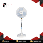 Hachida Stand Fan SF-1602 (Strong Airflow, Quiet Operation) 45W 16 Inch 3 Speed Oscillation Adjustable Height Garansi Resmi