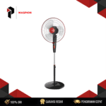 Maspion Stand Fan EX-174S (Strong Airflow, Quiet Operation) 50W 16 Inch 3 Speed Oscillation Adjustable Height Garansi Resmi