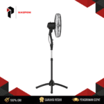 Maspion Stand Fan F-1801 ST (Strong Airflow, Quiet Operation) 55W 18 Inch 3 Speed Oscillation Adjustable Height Garansi Resmi - Image 2