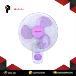 Hachida Wall Fan WF-167 (Strong Airflow, Space Saving) 45W 16 Inch 3 Speed Oscillation Adjustable Tilt Garansi Resmi