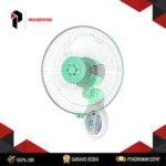 WALLFAN MASPION MWF-3001RC (Remote Control, Wide Airflow, Energy Efficient) 55 W + 16 Inch + 3 Speed + Oscillation + Garansi Resmi