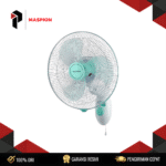 WALLFAN MASPION MWF-31K (Low Wattage, Low Noise, Durable Motor) 12 Inch + 40 W + 3 Speed + Oscillation + Garansi Resmi